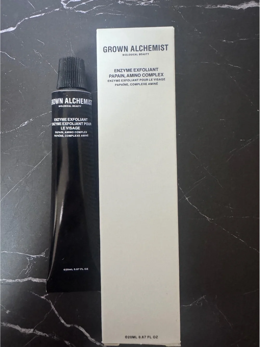 Grown Alchemist Enzyme Exfoliant Papain Amino Complex 20mL NIB